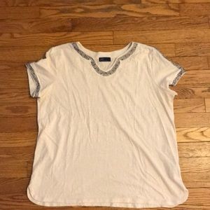 Gap Aztec border shirt